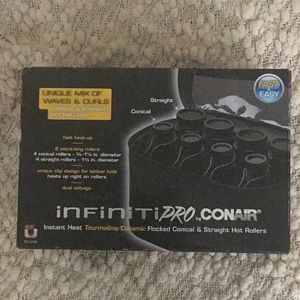 CONAIR curl and straightening hot rollers